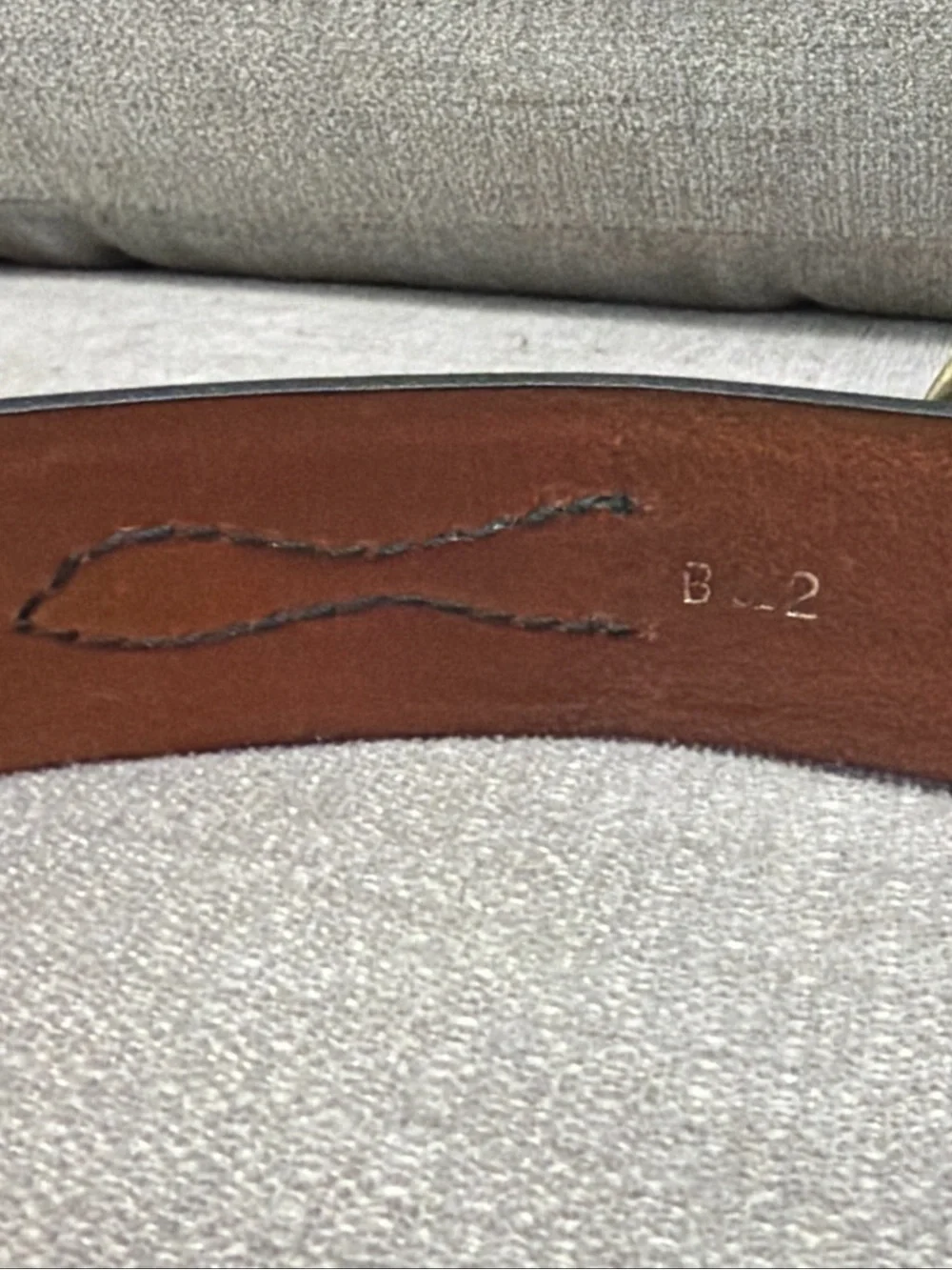 Vintage Don Hume Basket Weave River Belt Black